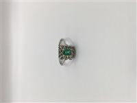 Anello Soma Gioielli Donna Anello smeraldo e diamanti in Oro Smeraldo 0.29 Ct VAR AN OB/SM/BR - VAR AN OB/SM/BR